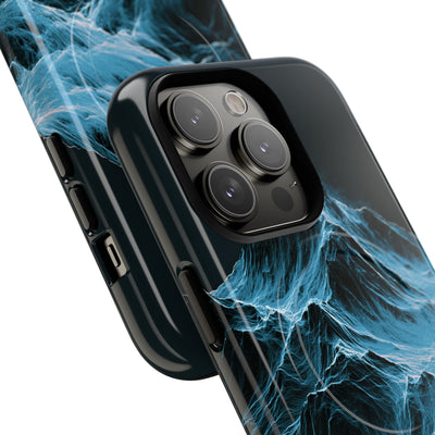Nordic Frost Peak · Tough 2.0 Magnetic Phone Case for iPhone · Blue