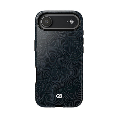 Obsidian Elevation · Tough Phone Case for iPhone · Black