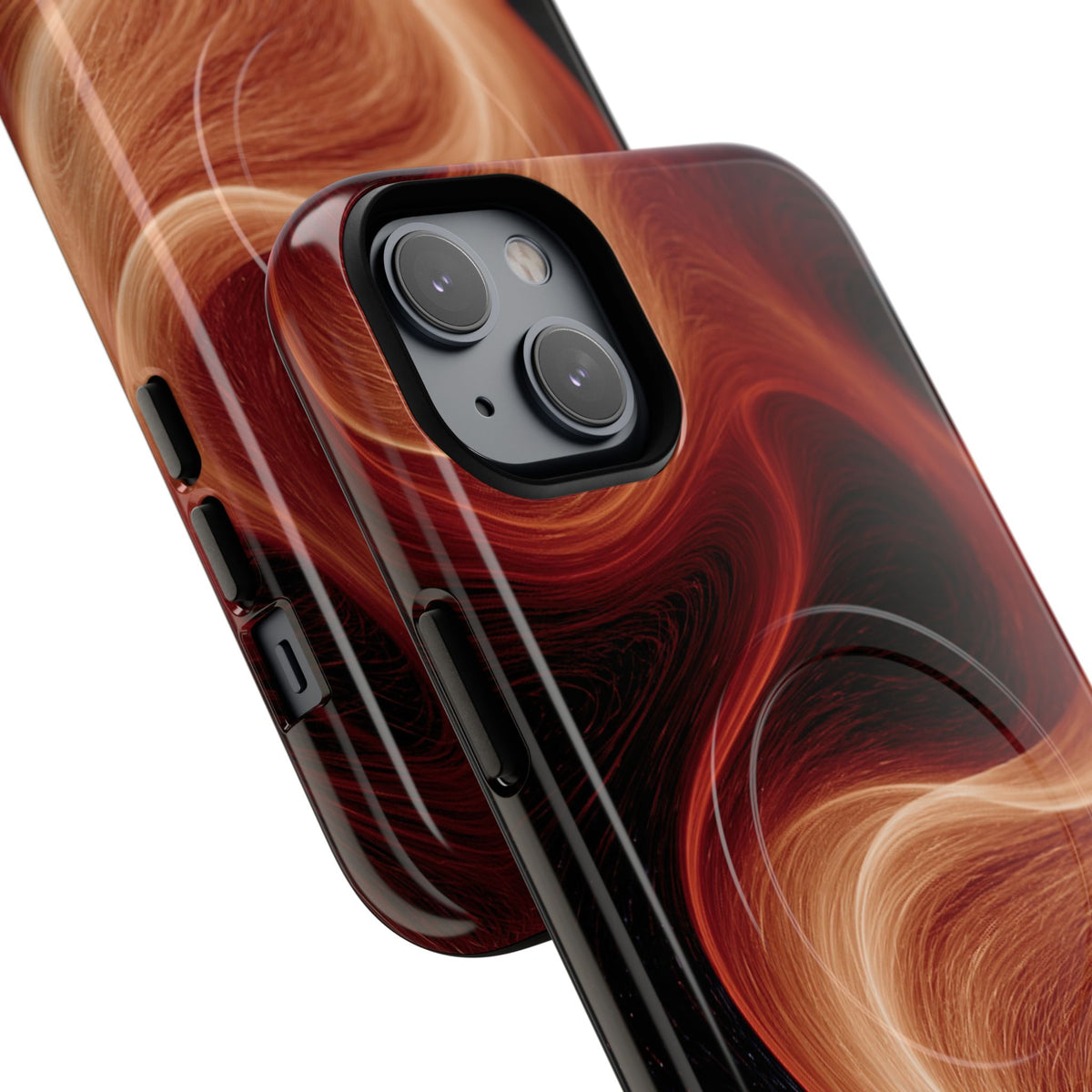 Solar Ember Flow · Tough 2.0 Magnetic Phone Case for iPhone · Orange