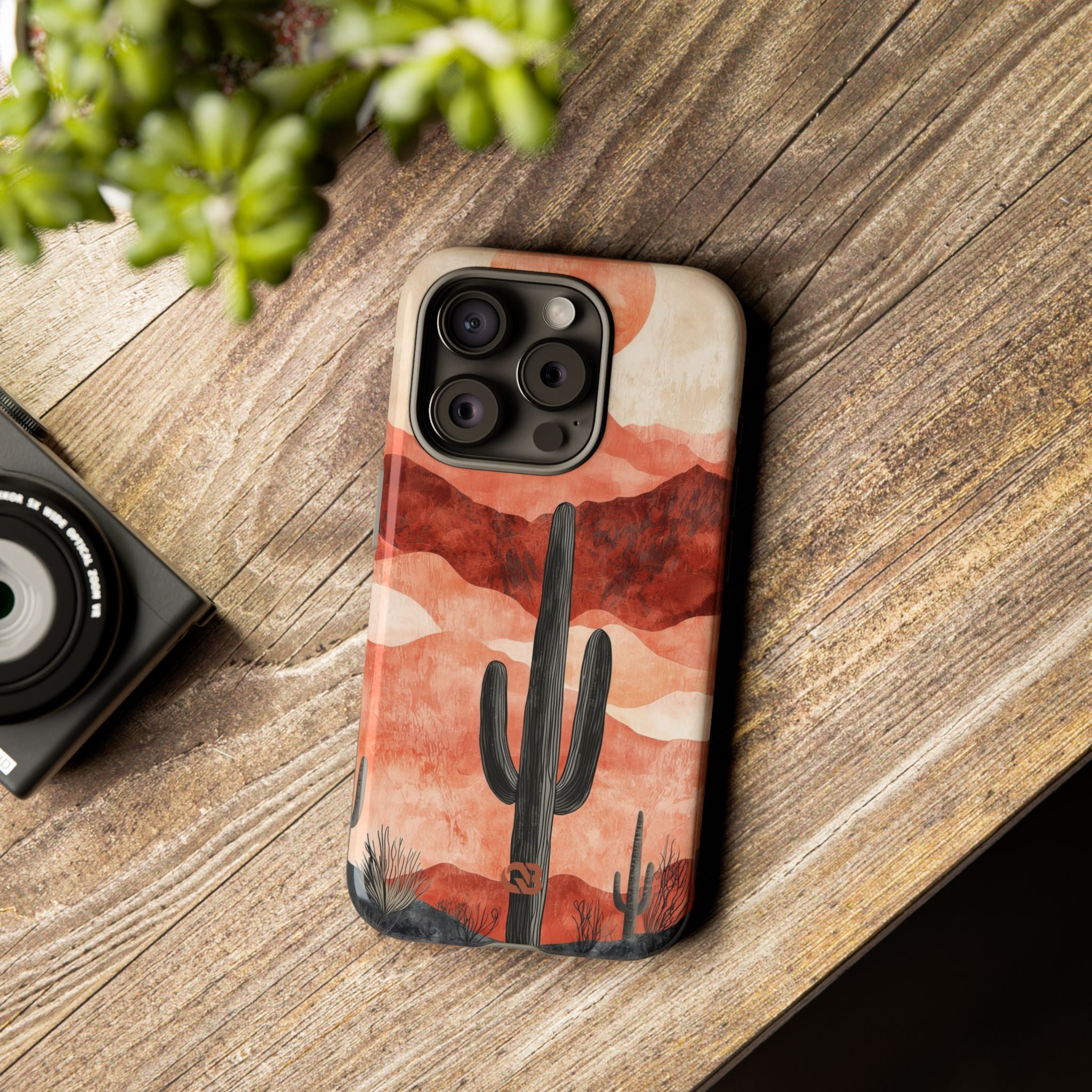 Terracotta Desert Sun · Tough Phone Case for iPhone