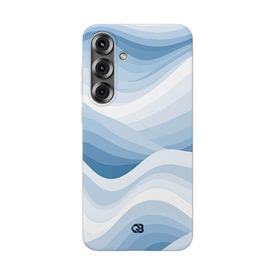 Blue Lite Phone Case for Samsung - Glacial Indigo Flow