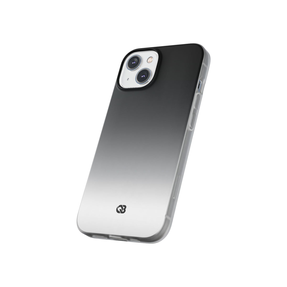 Noir Ombre Fade · Lite Phone Case for iPhone ·  Black