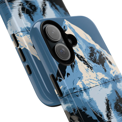 Blue Tough 2.0 Magsafe Phone Case for iPhone - Arctic Summit Mirror