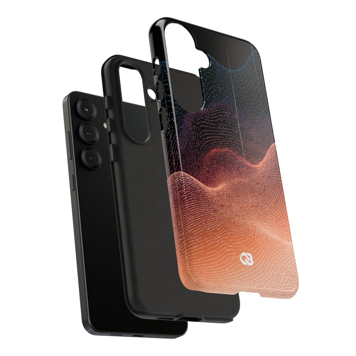 Spectral Elevation · Tough Phone Case for Samsung · Orange