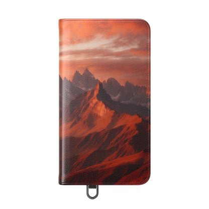 Sunset Peaks - Samsung S24 Case - Wallet
