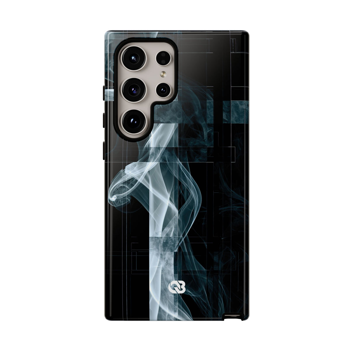 Fractured Smoke · Tough Phone Case for Samsung · Black
