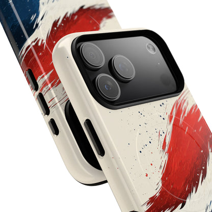 Red Surge iPhone 17 Pro Max Case - Tough+ - CASE•BOB