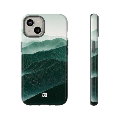 Alpine Mist · Tough Phone Case for iPhone · Green