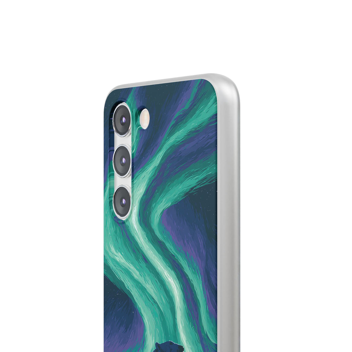 Arctic Aurora Bear · Lite Phone Case for Samsung · Teal