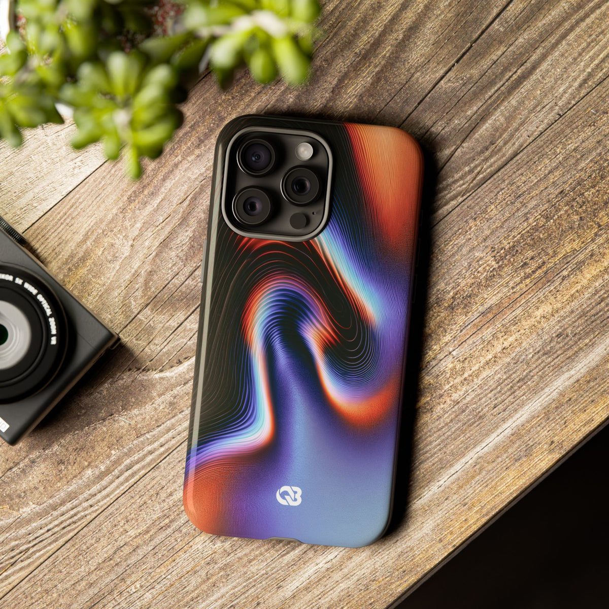 Prismatic Resonance · Tough Phone Case for iPhone · Purple