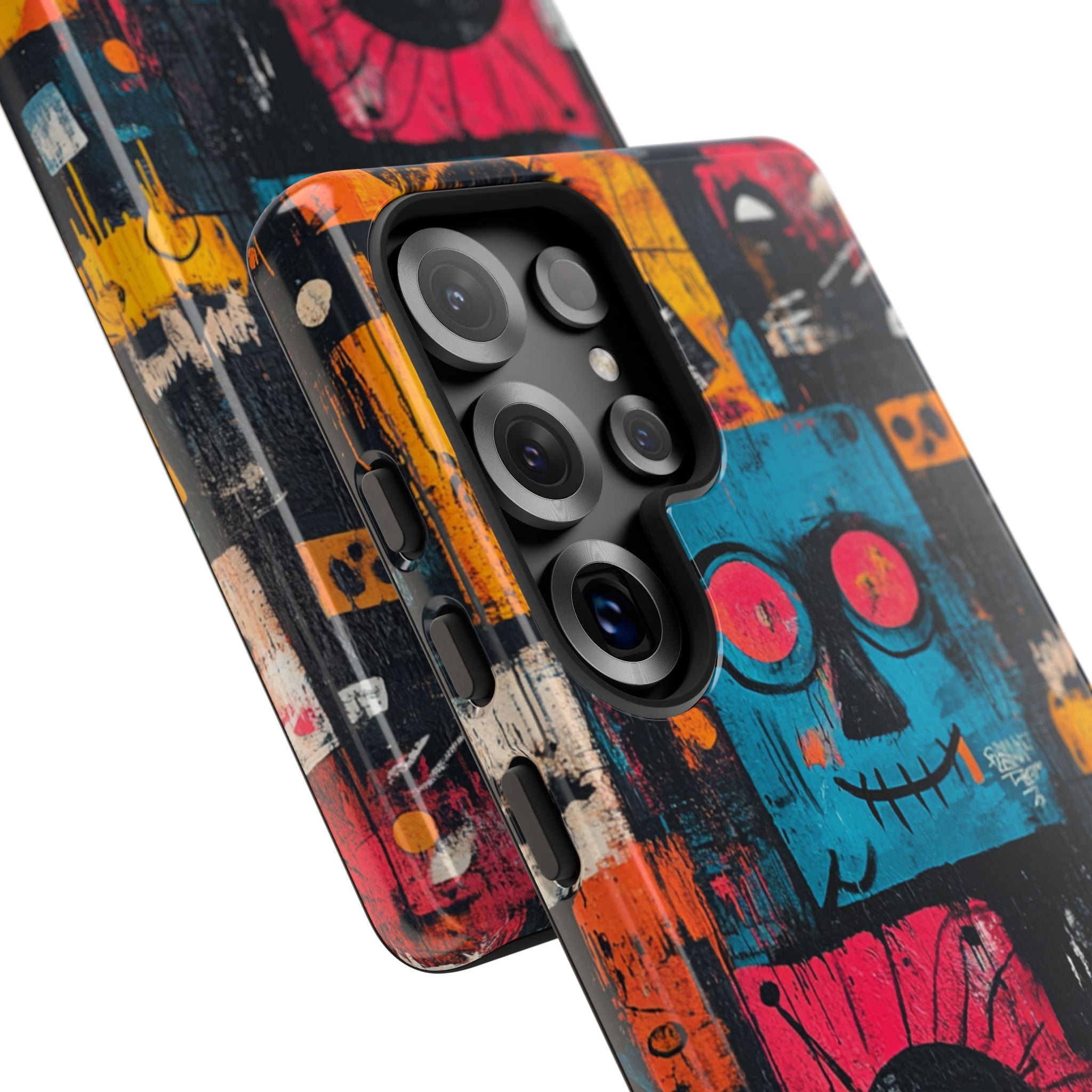 Blue Stitch Smile Samsung S25 Ultra Case - Tough