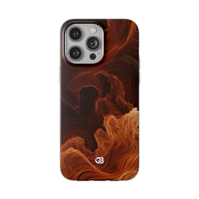 Amber Filament · Lite Phone Case for iPhone ·  Orange