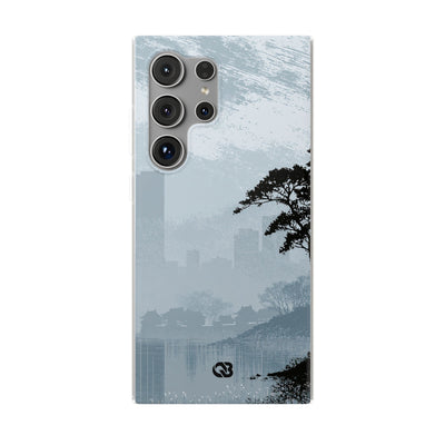 Grey Lite Phone Case for Samsung - Steel Slate Zen