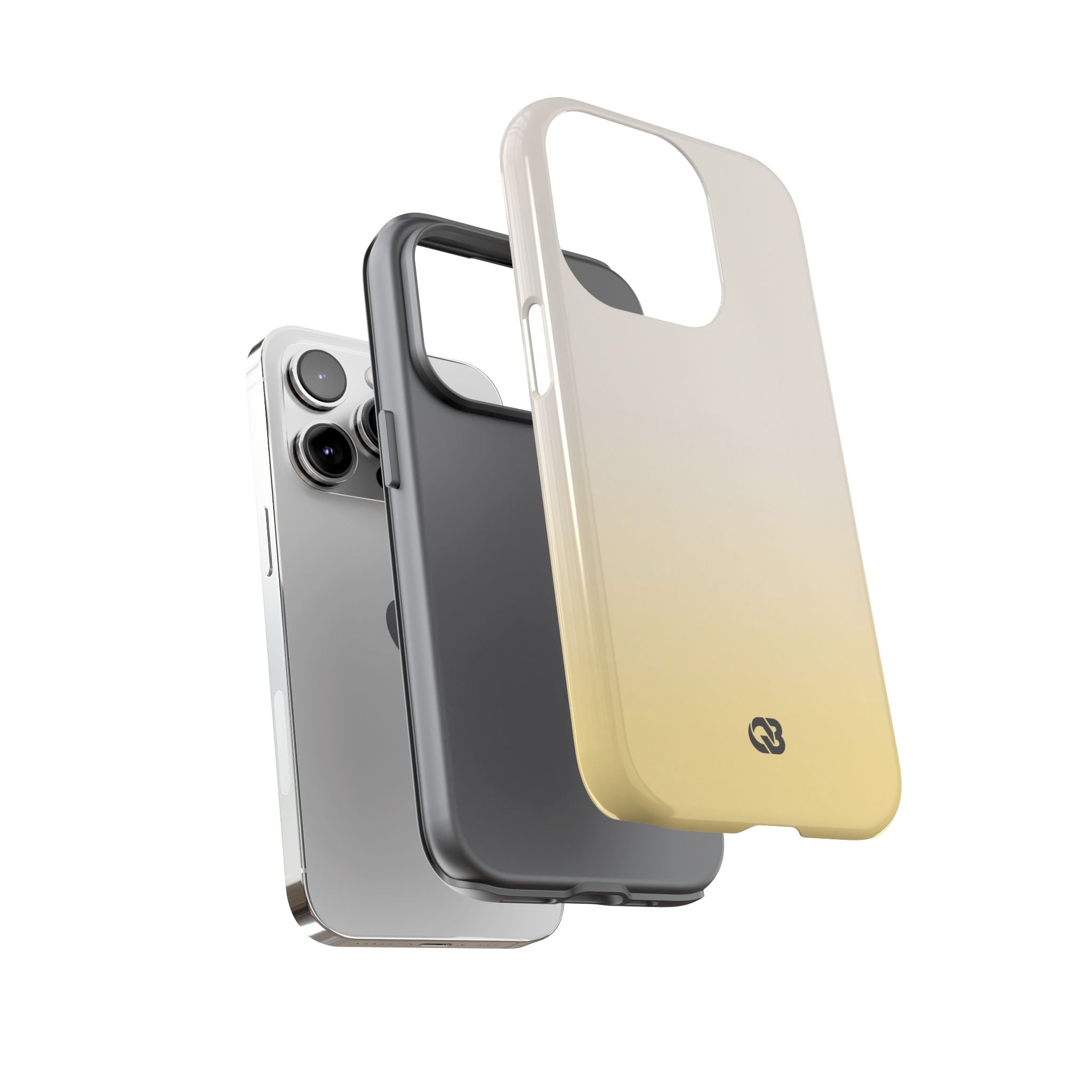 Yellow Tough Phone Case for iPhone - Bleached Citron Haze