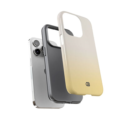 Yellow Tough Phone Case for iPhone - Bleached Citron Haze