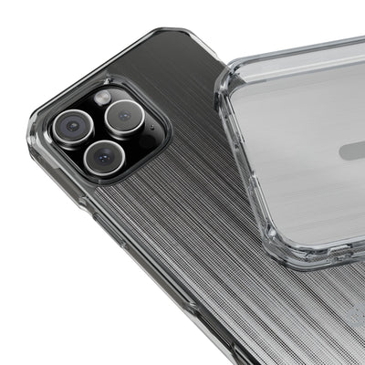 Grey Impact MagSafe Phone Case for iPhone - Static Vertical Dither