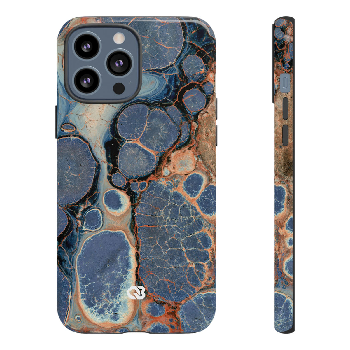 Astral Orb Resonance · Tough Phone Case for iPhone · Blue