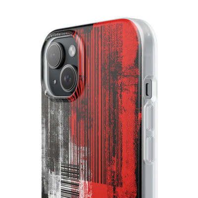 Distorted Barcode · Lite Phone Case for iPhone ·  Black