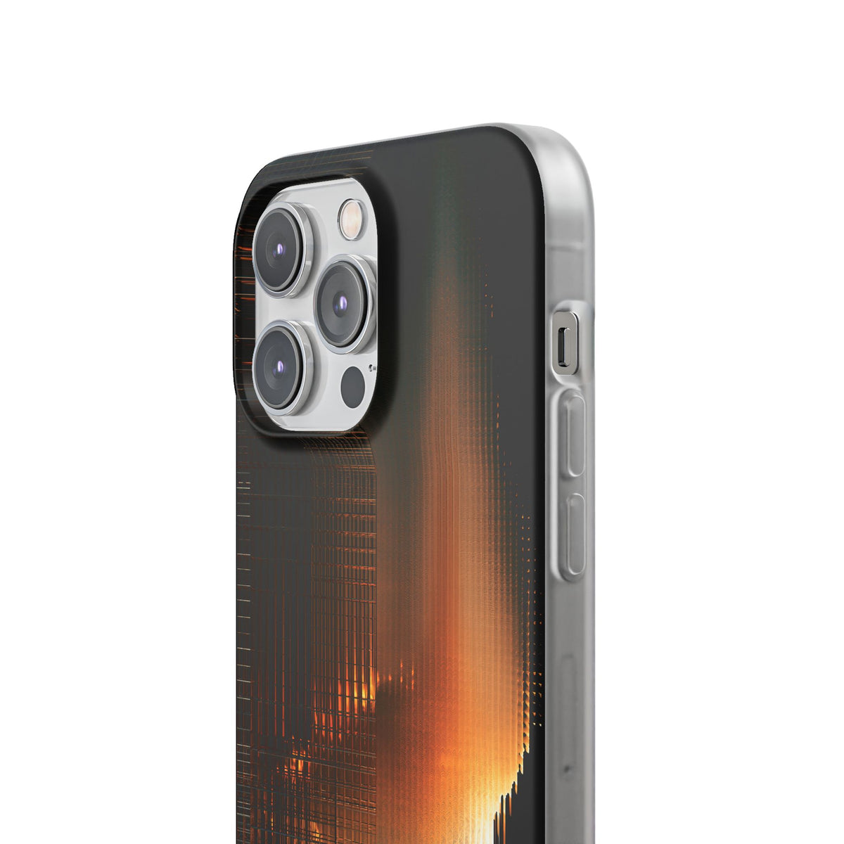 Luminous Grid · Lite Phone Case for iPhone ·  Black