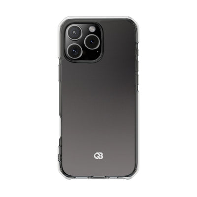 Obsidian Fade · Clear Impact Magnetic Phone Case for iPhone ·  Black