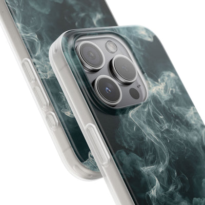 Luminescent Vapor Drift · Lite Phone Case for iPhone ·  Teal
