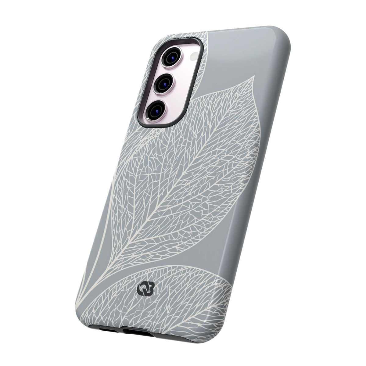 Minimal Leaf Skeleton · Tough Phone Case for Samsung · Grey