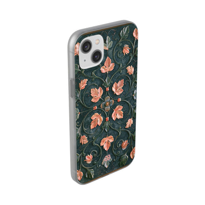 Florentine Rose Arabesque · Lite Phone Case for iPhone ·  Green