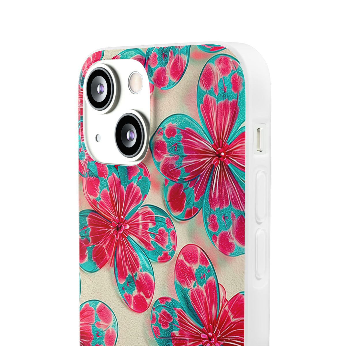 Lucite Jelly Bloom · Lite Phone Case for iPhone ·  Pink
