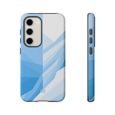 Blue Tough Phone Case for Samsung - Arctic Glacial Ridge