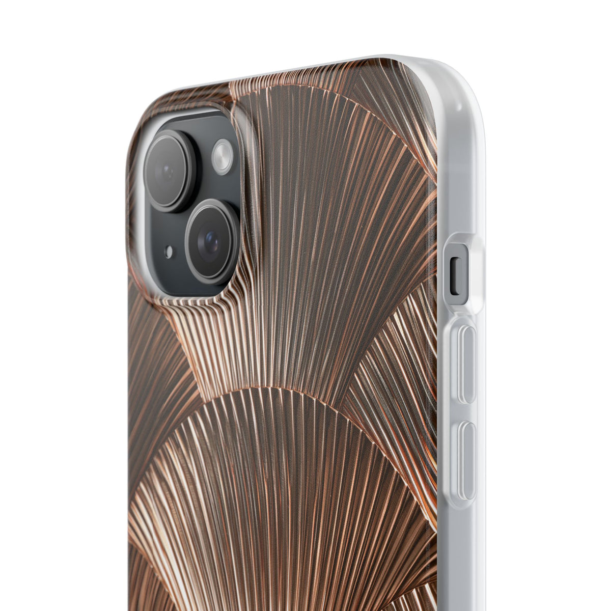 Rose Gilded Fan · Lite Phone Case for iPhone ·  Gold