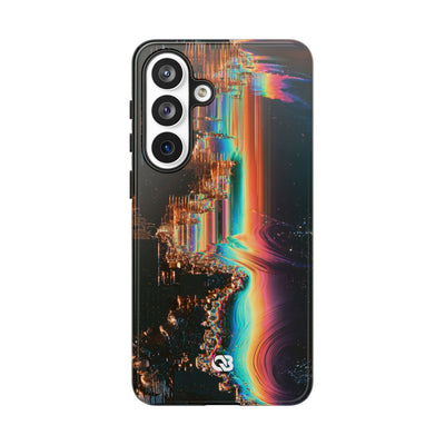 Prismatic Circuit · Tough Phone Case for Samsung · Black