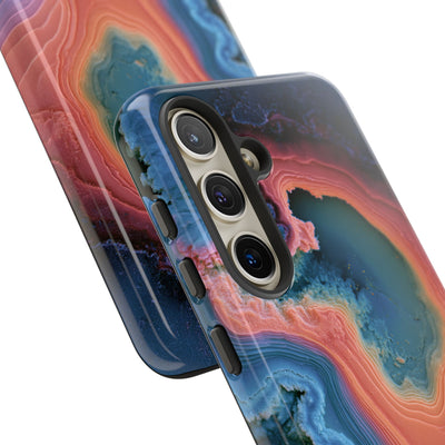 Luminous Resonance · Tough Phone Case for Samsung · Blue