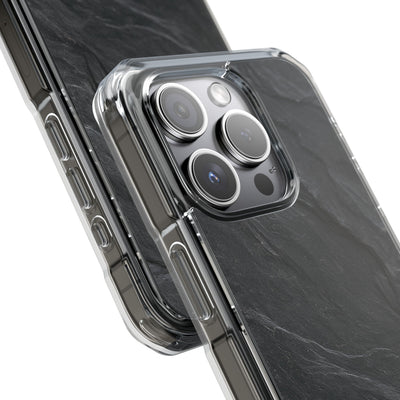 Black Impact MagSafe Phone Case for iPhone - Midnight Slate Ridge