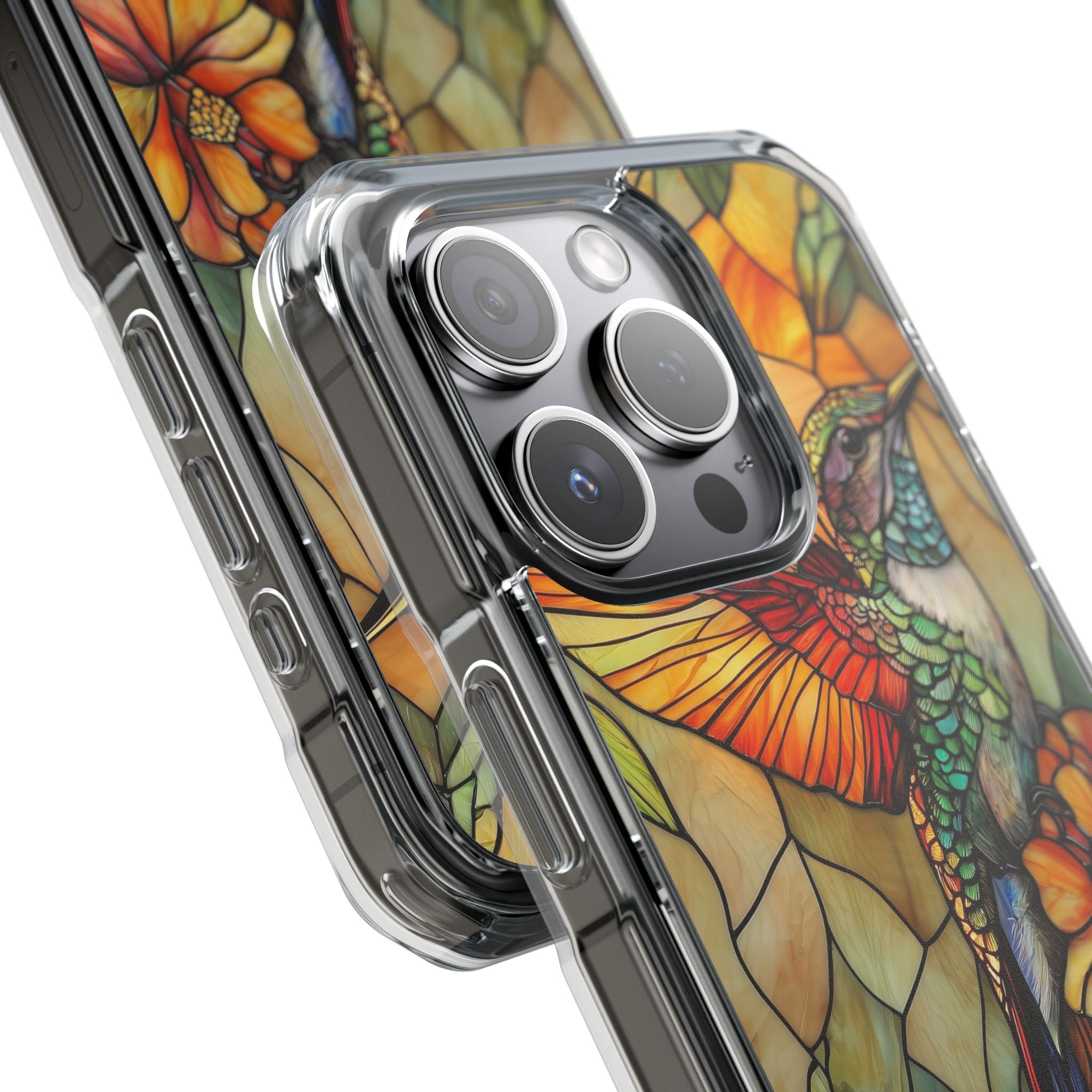 Amber Glass Hummingbird · Impact Phone Case for iPhone · Magsafe
