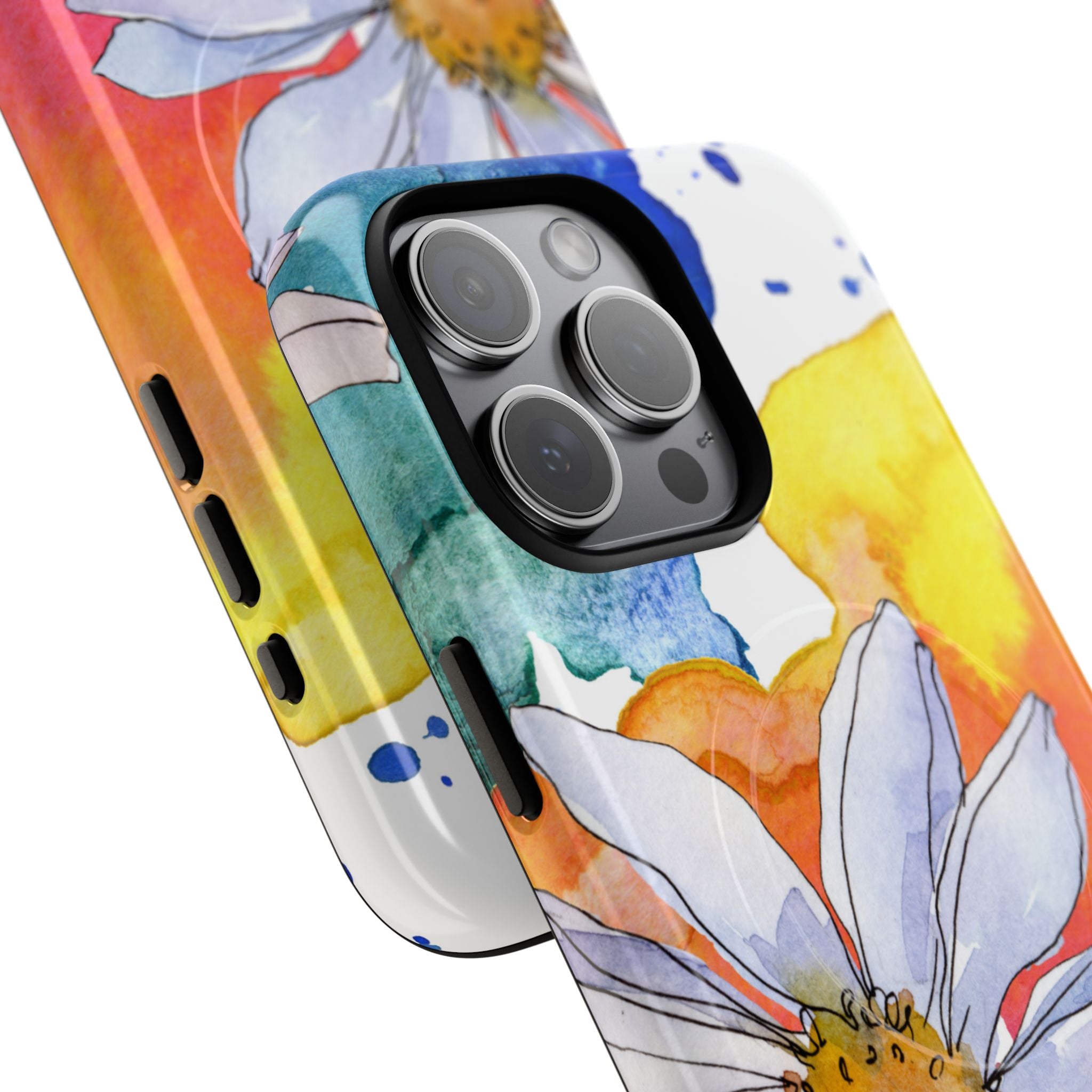Vivid Bloom Splatter · Tough+ Magsafe