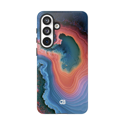 Luminous Resonance · Tough Phone Case for Samsung · Blue