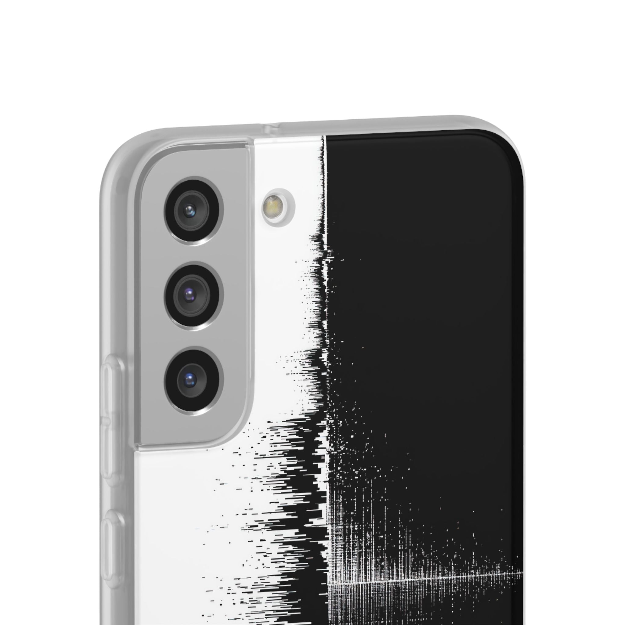 Black Lite Phone Case for Samsung - Static Signal Split