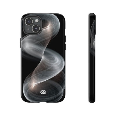 Luminous Vortex · Tough Phone Case for iPhone · Black