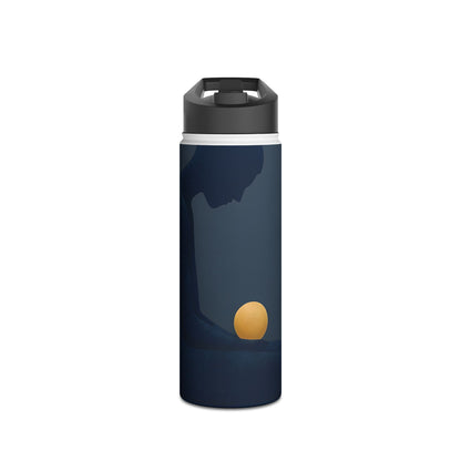 Moonlit Silhouette - Stainless Steel Water Bottle