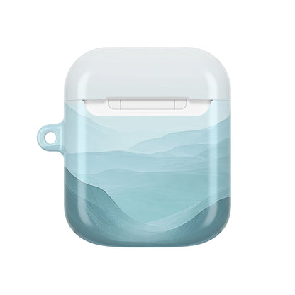 Teal Ridge Layers - AirPods Case