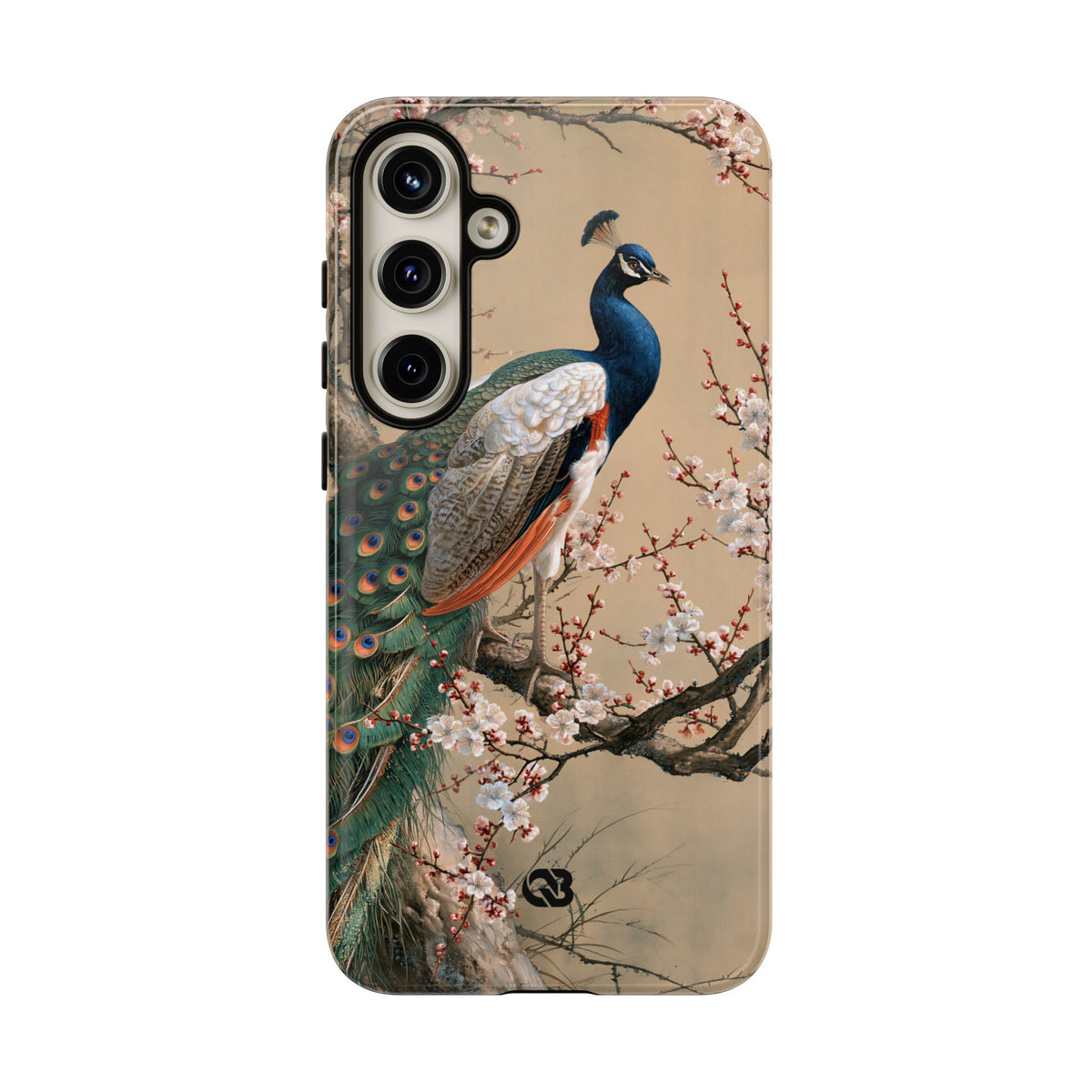 Imperial Peacock Blossom · Tough Phone Case for Samsung · Beige