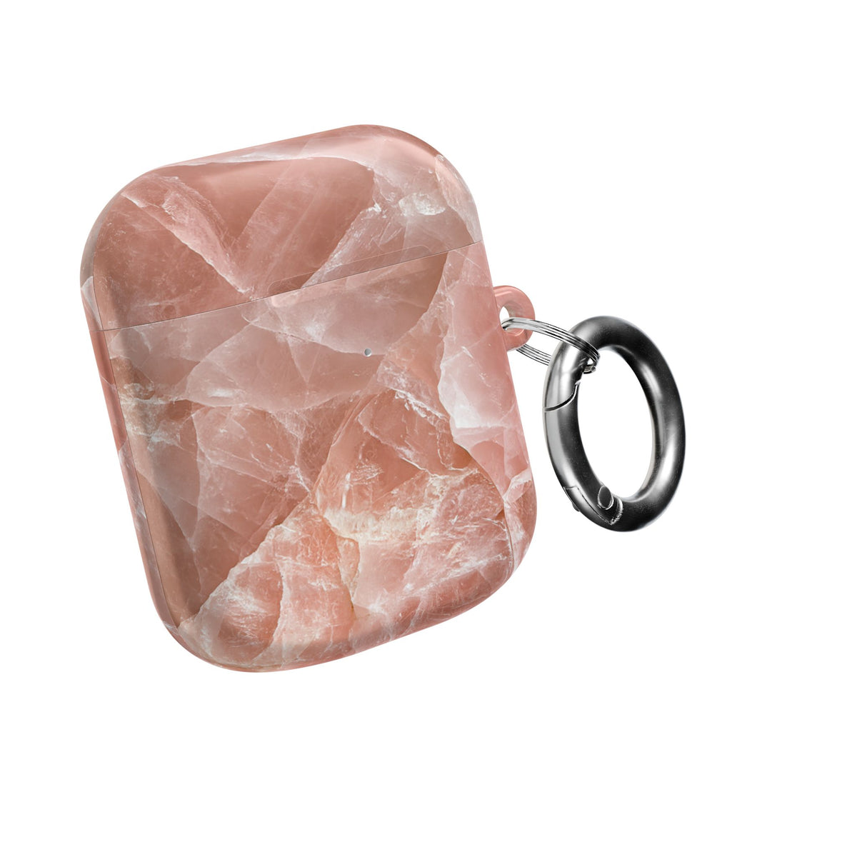 Rose Quartz Facet · Hard Case for AirPods & AirPods Pro · Pink