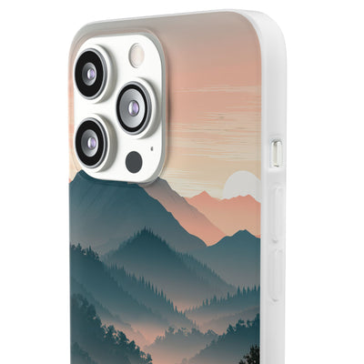 Misty Pine Summit · Lite Phone Case for iPhone ·  Green