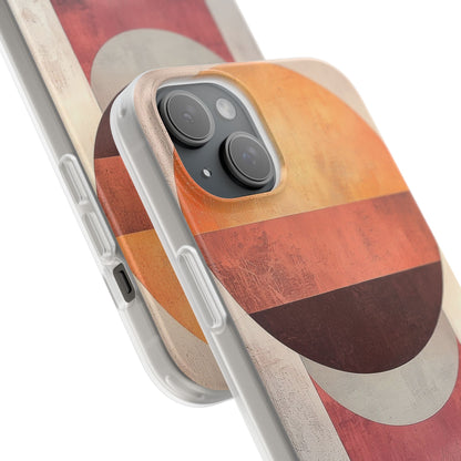 Sunset Orb iPhone 15 Plus Case - Soft