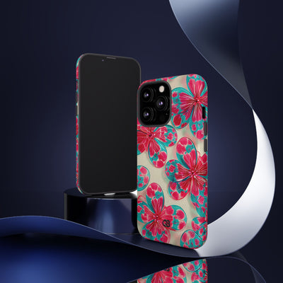 Lucite Jelly Bloom · Tough Phone Case for iPhone · Pink