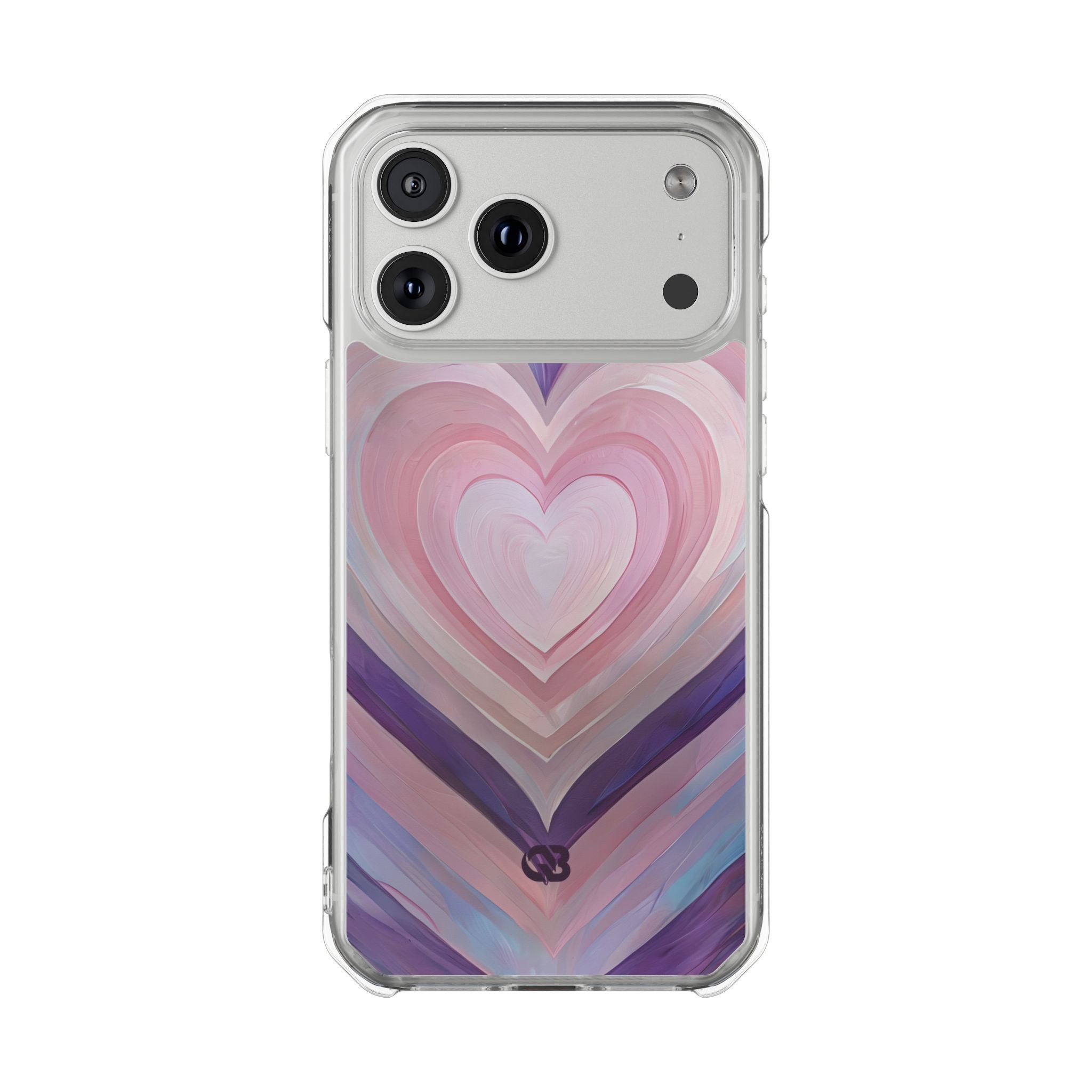 Lavender Pulse Hearts · Impact Magsafe