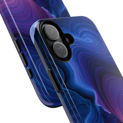 Radiant Strata · Tough Phone Case for iPhone · Blue