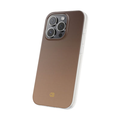 Brown Lite Phone Case for iPhone - Smoked Caramel Fade