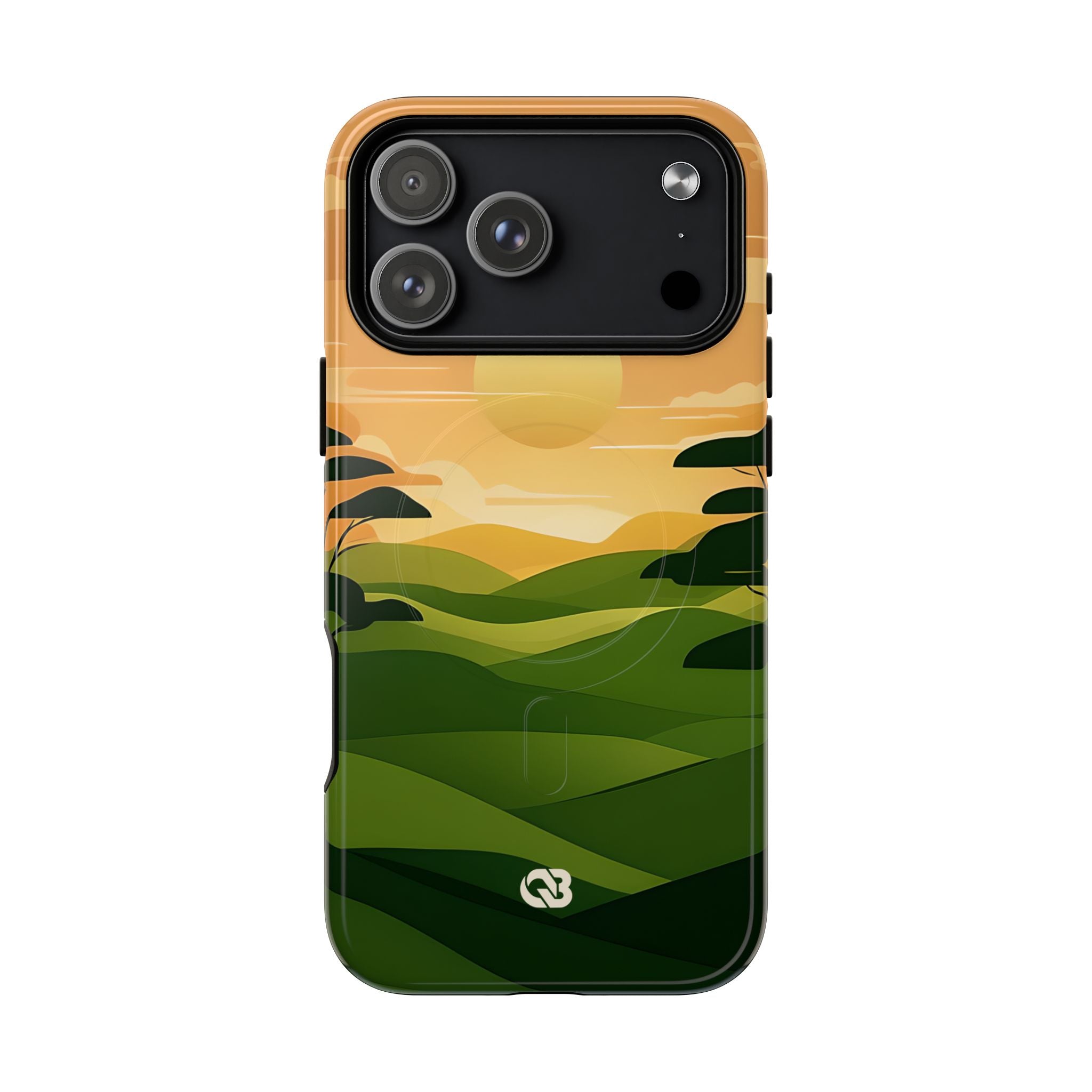 Verdant Horizon Sun · Tough+ Phone Case for iPhone · Magsafe