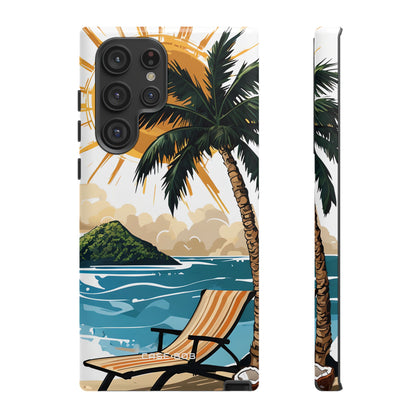 Sunny Palm Breeze Samsung S22 Ultra Case - Tough